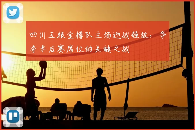 四川五粮金樽队主场迎战强敌，争夺季后赛席位的关键之战